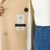 Trench-coat en coton déperlant avec imprimé arc-en-ciel, multicolore Trench-coat en coton déperlant avec imprimé arc-en-ciel, multicolore