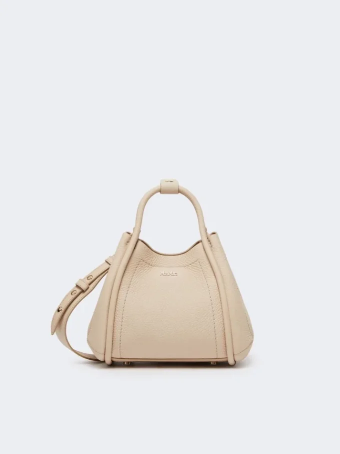 Très petit sac marin en cuir, couleur glace Très petit sac marin en cuir, couleur glace