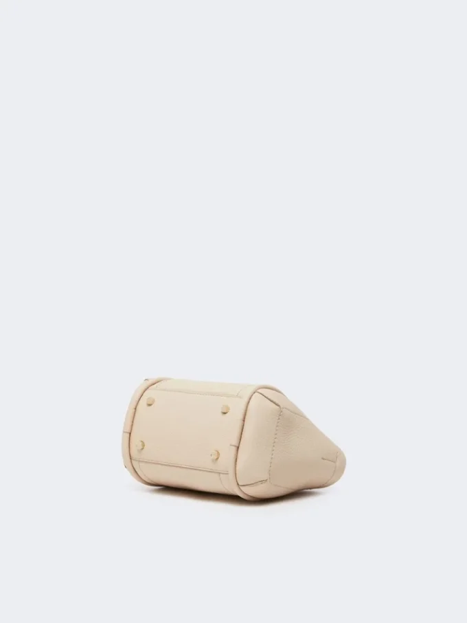 Très petit sac marin en cuir, couleur glace Très petit sac marin en cuir, couleur glace