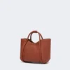 Très petit sac marin en cuir, couleur rouille Très petit sac marin en cuir, couleur rouille