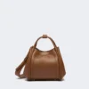 Très petit sac marin en cuir, marron bronze Très petit sac marin en cuir, marron bronze