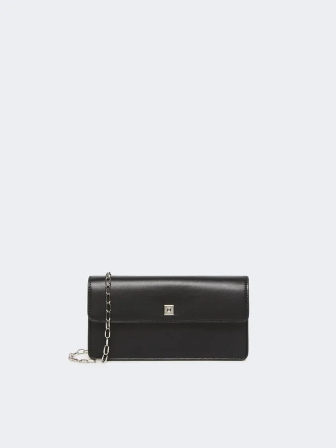 Étui à téléphone en cuir, noir Étui à téléphone en cuir, noir