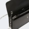 Étui à téléphone en cuir, noir Étui à téléphone en cuir, noir