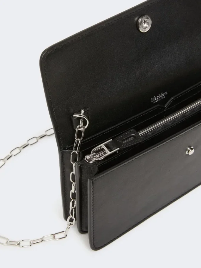 Étui à téléphone en cuir, noir Étui à téléphone en cuir, noir