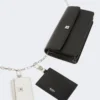 Étui à téléphone en cuir, noir Étui à téléphone en cuir, noir