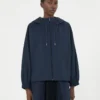 Veste coupe-vent en tissu technique, bleu marine Veste coupe-vent en tissu technique, bleu marine