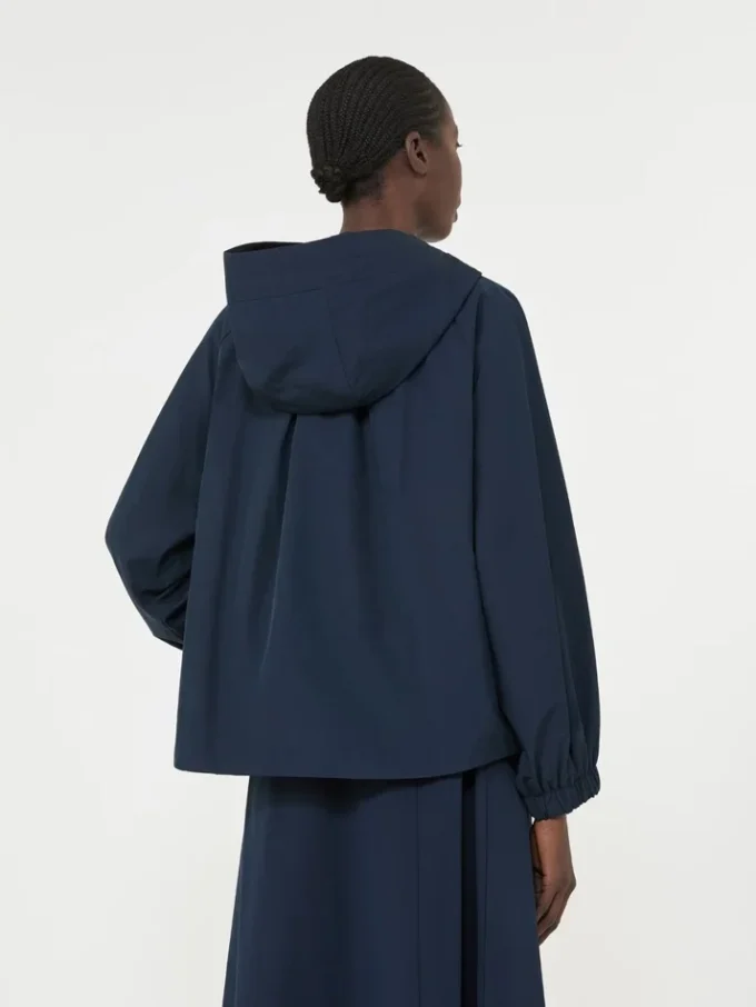 Veste coupe-vent en tissu technique, bleu marine Veste coupe-vent en tissu technique, bleu marine