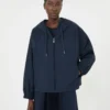 Veste coupe-vent en tissu technique, bleu marine Veste coupe-vent en tissu technique, bleu marine