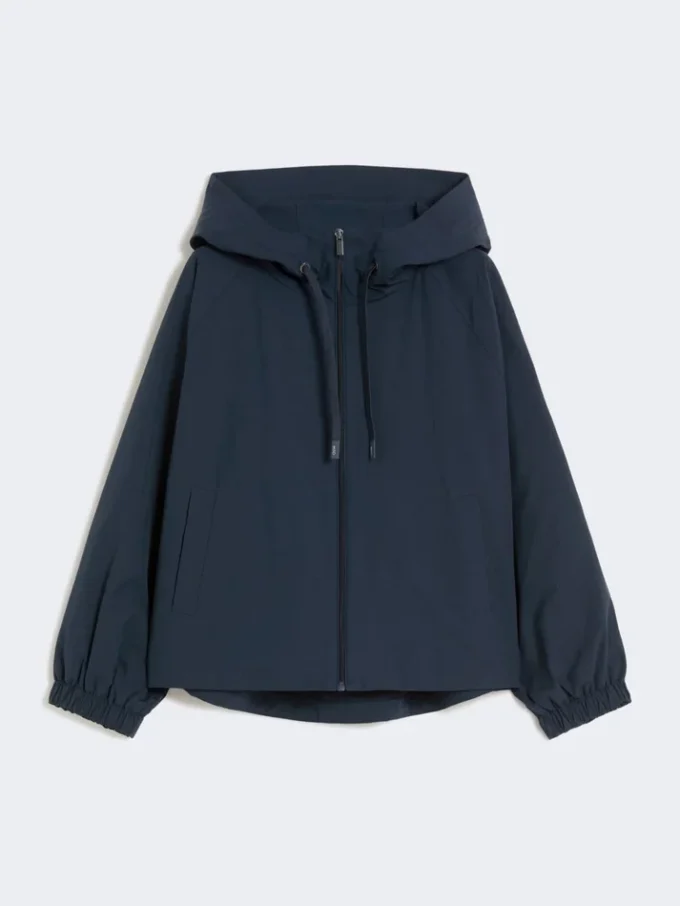 Veste coupe-vent en tissu technique, bleu marine Veste coupe-vent en tissu technique, bleu marine