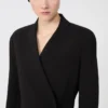 Veste courte en jersey, noire Veste courte en jersey, noire