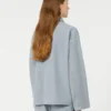 Veste de travail en toile de coton, bleu clair Veste de travail en toile de coton, bleu clair