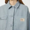 Veste de travail en toile de coton, bleu clair Veste de travail en toile de coton, bleu clair