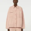 Veste de travail en toile de coton, rose