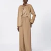 Veste en daim, marron noisette Veste en daim, marron noisette