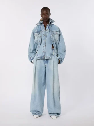 Veste en denim deux pièces, bleu nuit