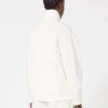 Veste en jersey scuba doux, ivoire Veste en jersey scuba doux, ivoire
