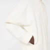 Veste en jersey scuba doux, ivoire Veste en jersey scuba doux, ivoire