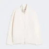 Veste en jersey scuba doux, ivoire Veste en jersey scuba doux, ivoire