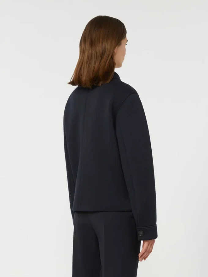 Veste en jersey technique, bleu marine Veste en jersey technique, bleu marine