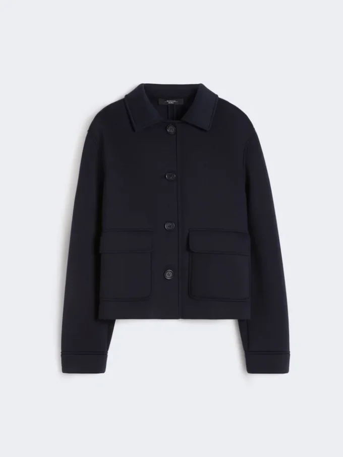 Veste en jersey technique, bleu marine Veste en jersey technique, bleu marine