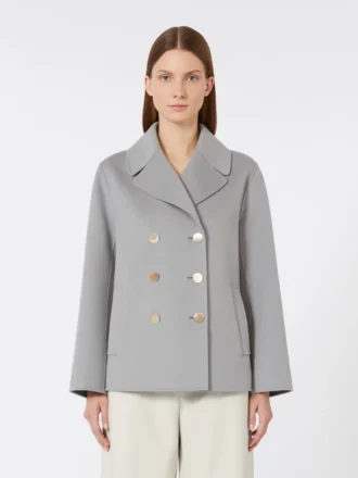 Veste en laine épaisse, couleur avio