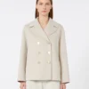 Veste en laine épaisse, couleur sable Veste en laine épaisse, couleur sable