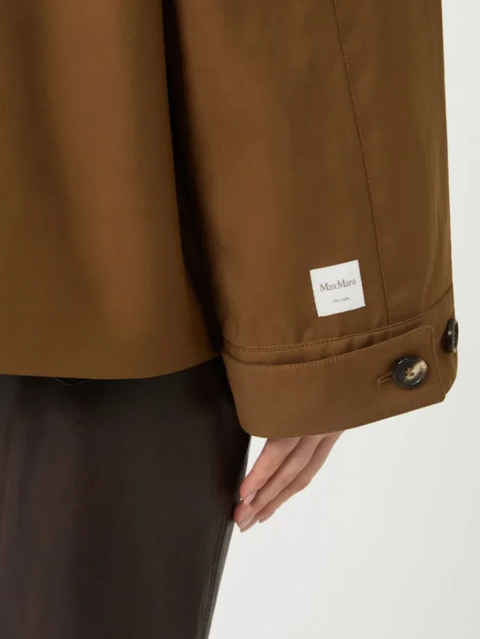 Veste en sergé déperlant, couleur tabac Veste en sergé déperlant, couleur tabac