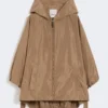 Veste en taffetas déperlant, couleur camel Veste en taffetas déperlant, couleur camel