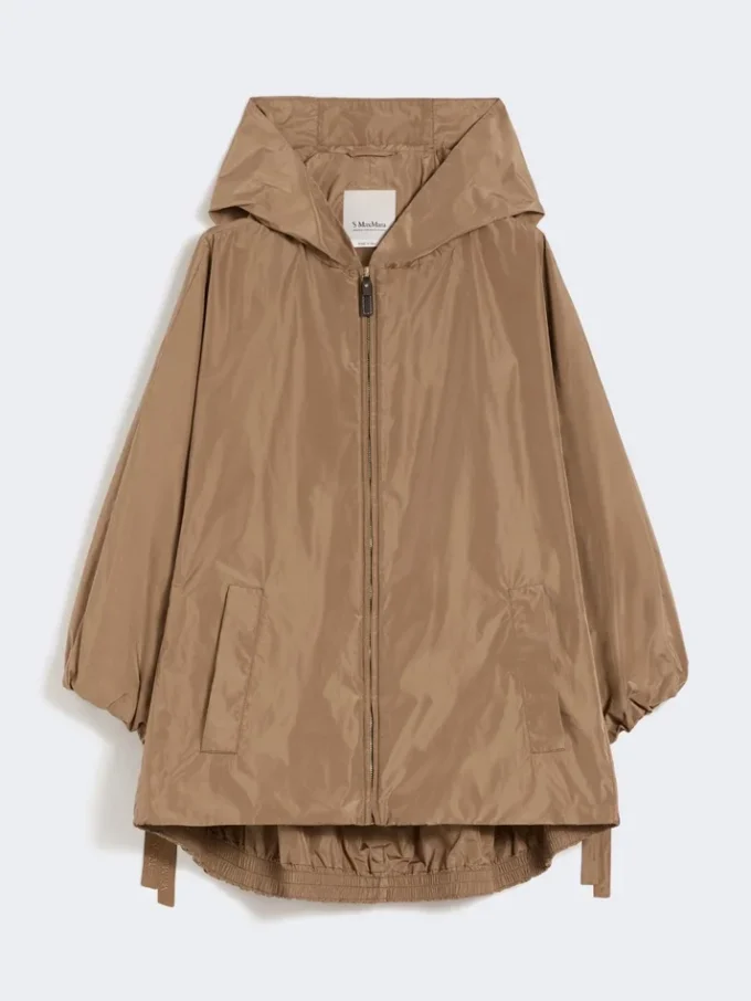 Veste en taffetas déperlant, couleur camel Veste en taffetas déperlant, couleur camel