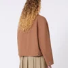 Veste en toile de coton, couleur tabac Veste en toile de coton, couleur tabac