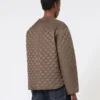 Veste matelassée en toile déperlante, marron noisette Veste matelassée en toile déperlante, marron noisette