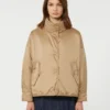 Veste matelassée réversible en toile déperlante, couleur noisette Veste matelassée réversible en toile déperlante, couleur noisette