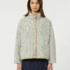 Veste matelassée réversible en toile déperlante, couleur noisette Veste matelassée réversible en toile déperlante, couleur noisette