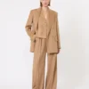Veste Olimpia en zibeline camel, camel Veste Olimpia en zibeline camel, camel