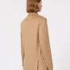 Veste Olimpia en zibeline camel, camel Veste Olimpia en zibeline camel, camel
