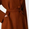 Veste style robe couleur camel, terra cotta Veste style robe couleur camel, terra cotta