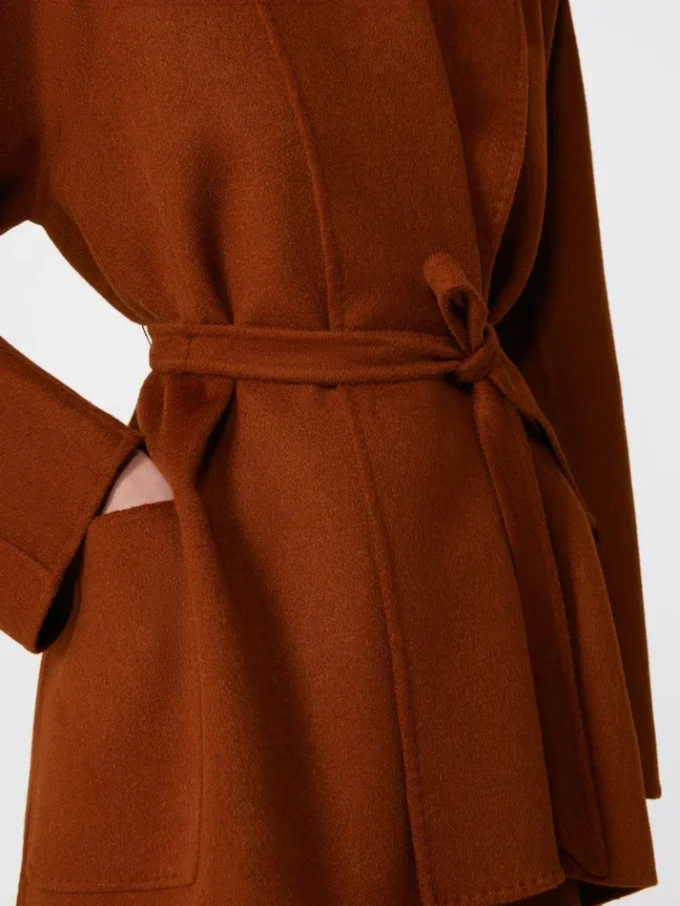 Veste style robe couleur camel, terra cotta Veste style robe couleur camel, terra cotta