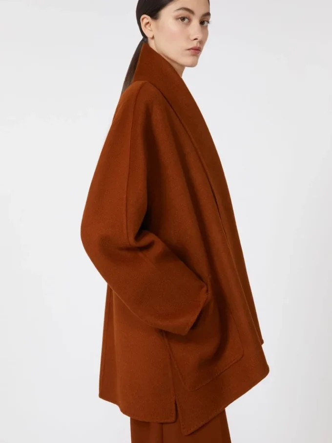 Veste style robe couleur camel, terra cotta Veste style robe couleur camel, terra cotta